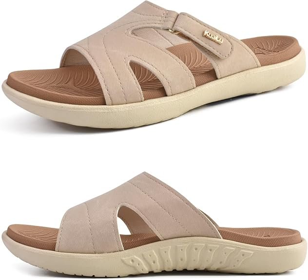 Memory foam arch sandals by KuaiLu